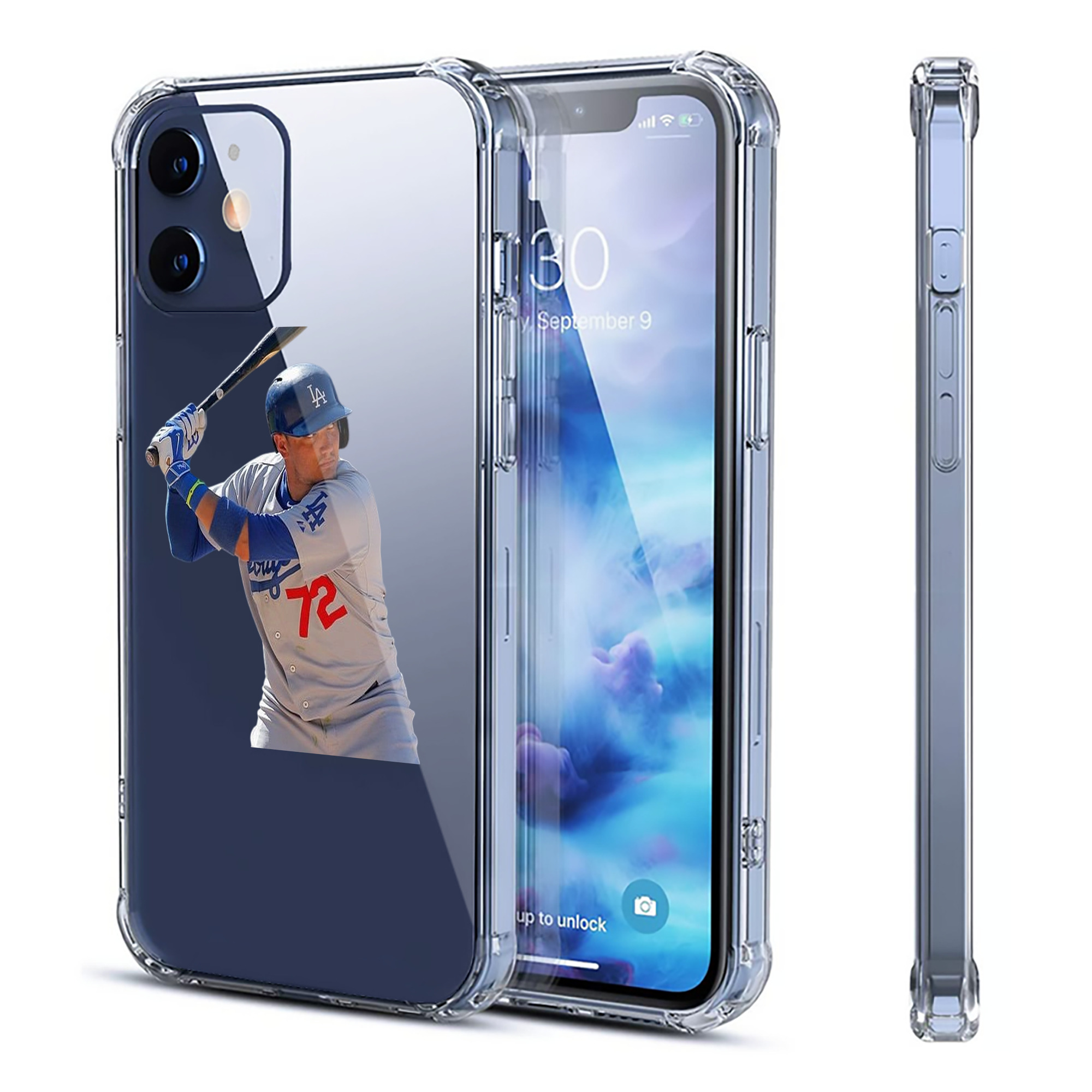  Clear IPhone 12 Case – Soft TPU With UV Print – Enhanced Drop Protection, Precise Fit, Anti-Fingerprint, Customizable Design, Scratch-Resistant, Yellow-Resistant